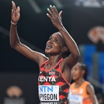 Classy Kipyegon Claims Gold As El Bakkali Wins Steeple Chase Showdown
