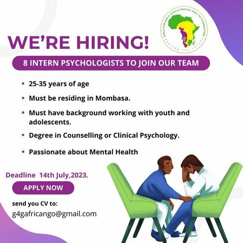 Internship Opportunities : Psychologists