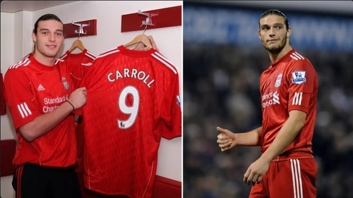 Andy Carroll Says He Was Hoping He'd Fail His Liverpool Medical Before  £35m Move