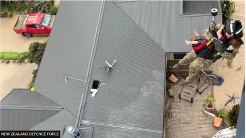 Hundreds Rescued From Rooftops After NZ Cyclone