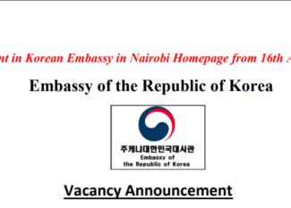 Driver Needed At The Embassy of the Republic of Korea in Nairobi