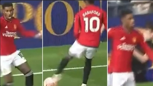 Marcus Rashford Was Spotted Kicking Ball At Ball Boy During Manchester United Win Vs Nottingham Forest