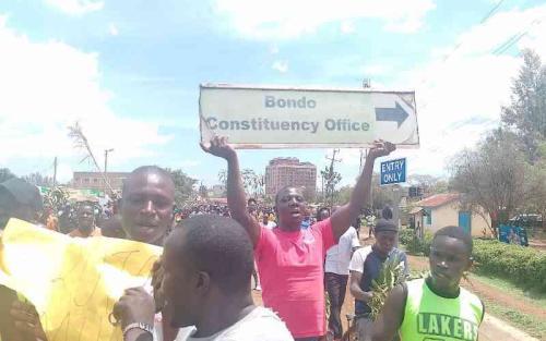 Mass Action: Two Protesters Shot In Rongo