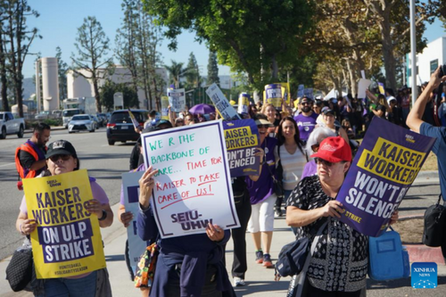 U.S. Healthcare Workers Begin Their Largest Strike For Better Pay