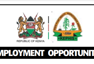 The Kenya Plant Health Inspectorate Service Hiring In 38 Sections