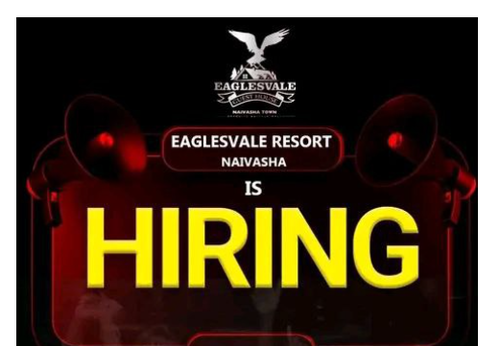 Eagles Vale Resort Hiring Receptionist / Front Office, Chef And Supervisor
