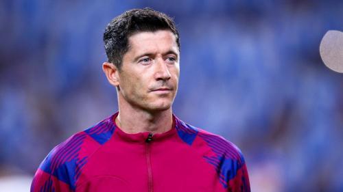 Barca's Lewandowski Risks Clasico Absence With Ankle Injury