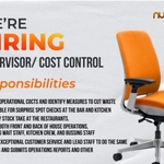 Number 7 Hiring Supervisor / Cost Control
