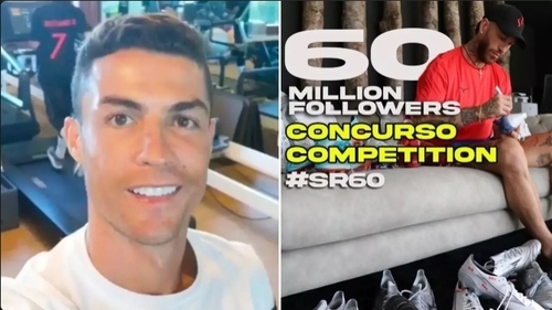 Cristiano Ronaldo Ruthlessly Trolls Sergio Ramos After Becoming The Most Followed Instagram Account In The World