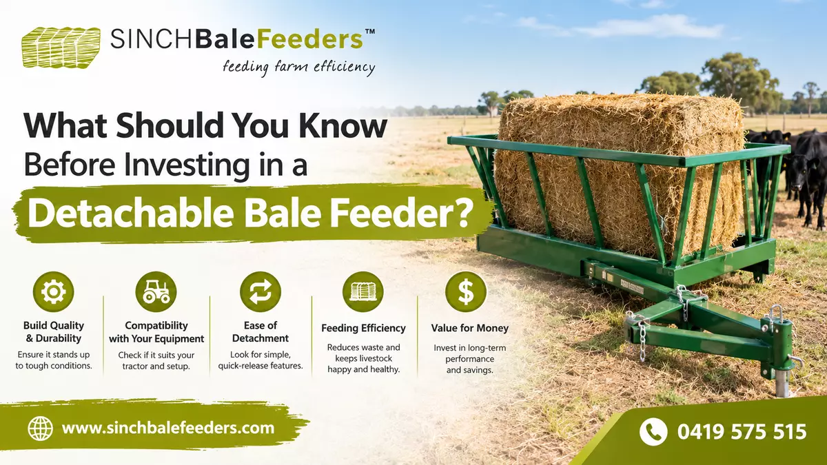 What Should You Know Before Investing in a Detachable Bale Feeder?