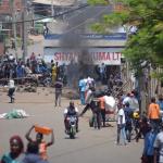 Gunshots In Homa Bay Town As Protesters Face Police