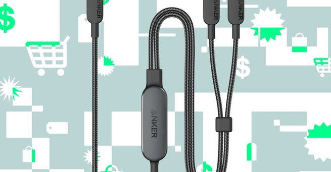 Anker’s Fast 2-in-1 USB-C Cable Drops Below $20