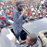 Governor Nyong'o Leads Kisumu Protest Amid Bonfires, Closed Businesses