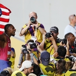 Lyles Takes Tentative Steps Into Usain Bolt's Big Shoes