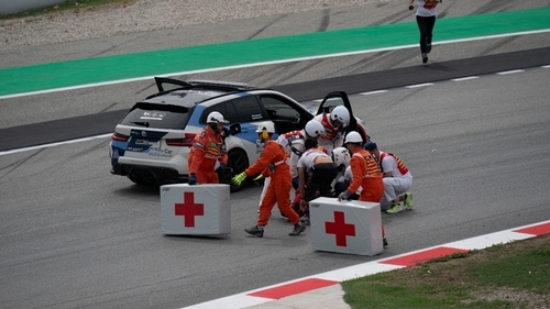 Bagnaia Injured In Horror Crash At Montmelo