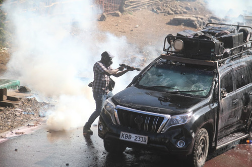 We've Identified Two Cops Who Fired Bullets At Raila's Car