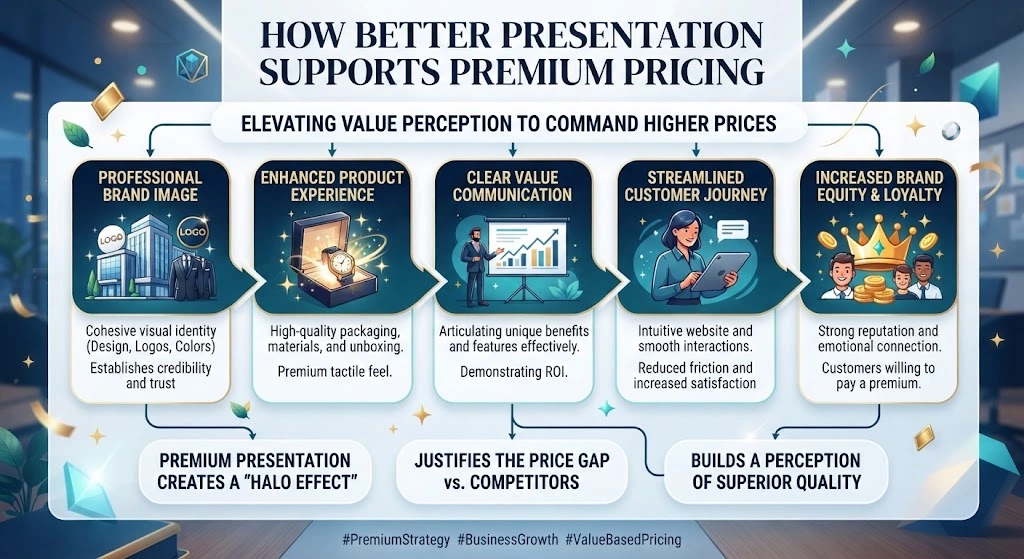 How Can Better Presentation Support Premium Pricing?