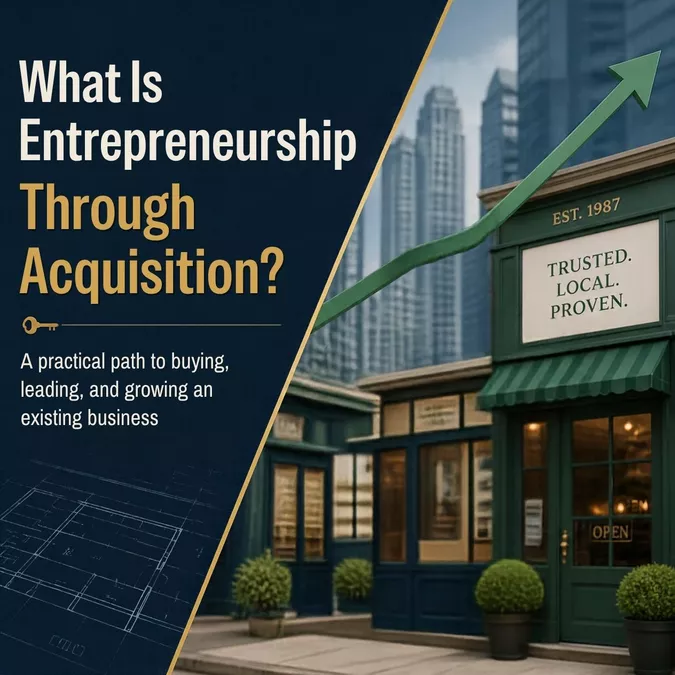 What Is Entrepreneurship Through Acquisition (ETA)?