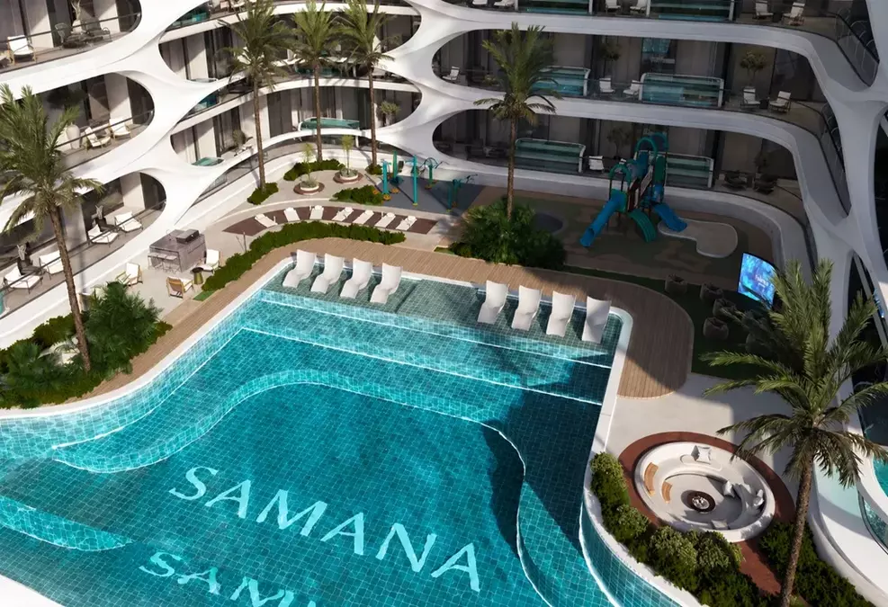Samana Downtown One: 29-Storey Apartments in Dubai