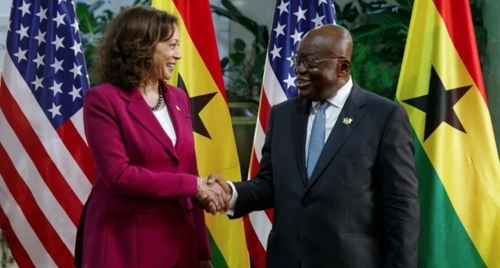 Ghana’s President Softens Country’s Stance On Draconian Anti-LGBTQ Bill As Kamala Harris Visits