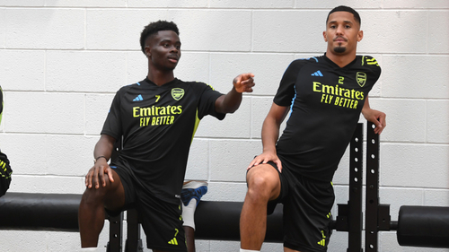 Arsenal's Arteta Cautious On Saka, Saliba Fitness For Chelsea Clash