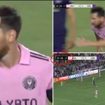 Lionel Messi Pressed Like He Was On A Mission In The 92nd Minute Despite Being 36 Years Old