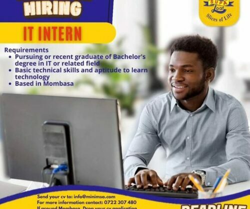 Supa Loaf Hiring IT Intern In Mombasa