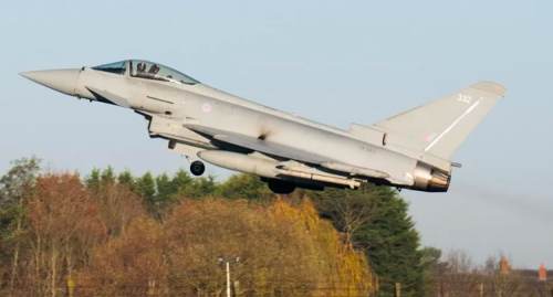 Sonic Boom Heard As RAF Jets Escort Aircraft To Stansted Airport