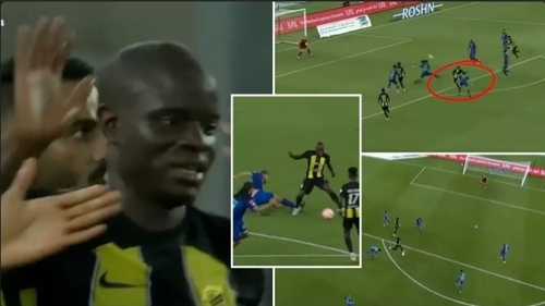 N'Golo Kante Scores Outrageous First Goal For Saudi Side Al Ittihad