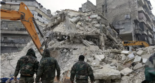 War-Torn Aleppo Among Cities Devastated By Quake