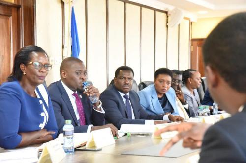 UHC Staff Contracts Top Agenda As Health CS Wafula Meets SRC, CoG