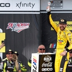 Ryan Blaney Ekes Out Win At Talladega