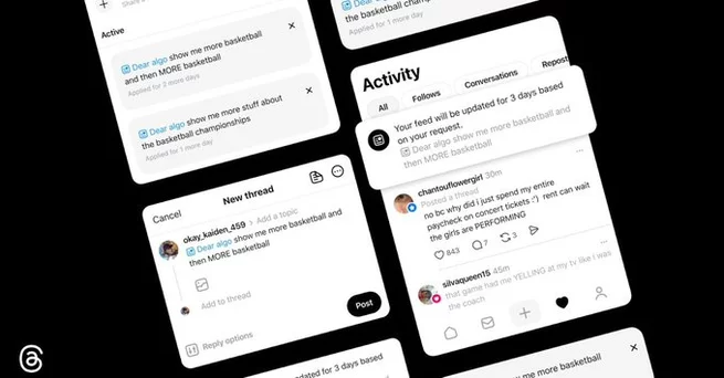 Threads’ ‘Dear Algo’ Lets You Control Your Feed