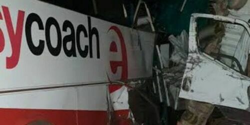 Easy Coach Bus Involved In An Accident, No Death Reported