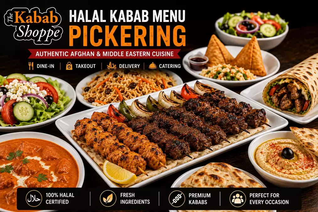 Halal Kabab Menu Pickering: A Guide to Popular Dishes