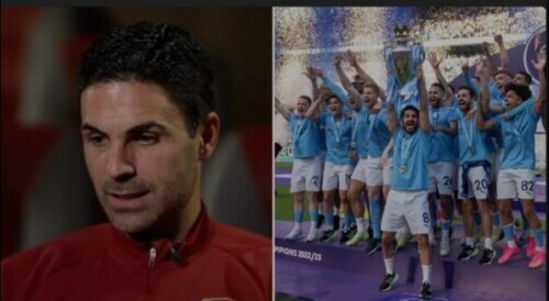 Mikel Arteta Reveals Who Is To Blame For Arsenal's Title Collapse Last Season