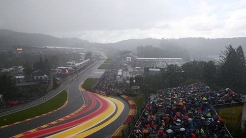 Rain Delays Belgian Grand Prix Sprint Race