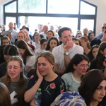Father Mourns Murdered Daughters At West Bank Funeral