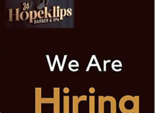 24/7 Hopeklips Barber And Spa: Now Hiring For 4 Positions