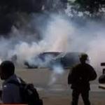 Teargas Lobbed At Azimio Protestors Along Ngong Road