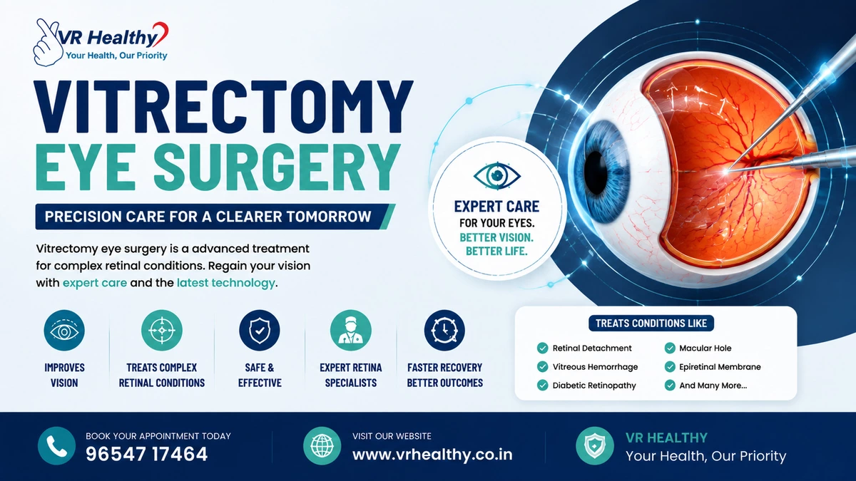 Vitrectomy Eye Surgery | Retina Experts | VR Healthy