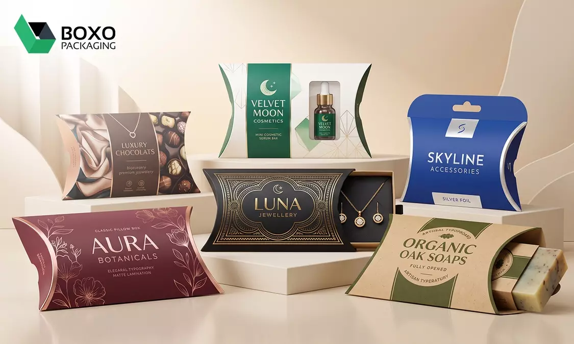 Pillow Boxes for Attractive Product Packaging