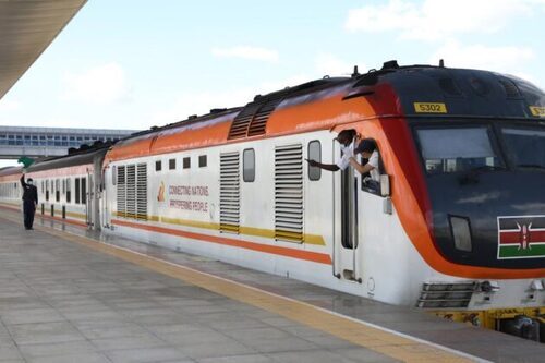 Kenyans Find Relief In Chinese-Built Modern Train As Fuel Prices Rise