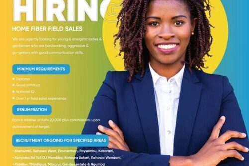 Home Fibre Field Sales Needed