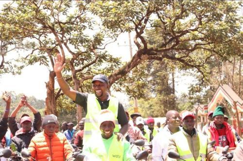 Natembeya Reduces Sticker Fees For Trans Nzoia Bodabodas