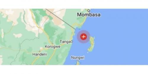 Earthquake Strikes Off Tanzania's Northern Coast