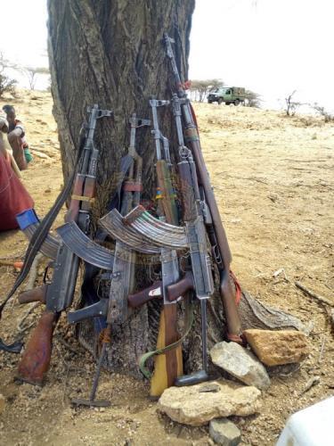 Police Receive Eight Surrendered Firearms In Samburu