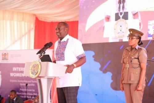 President Ruto's Deputy Aide-De-Camp Makes Rare Public Appearance