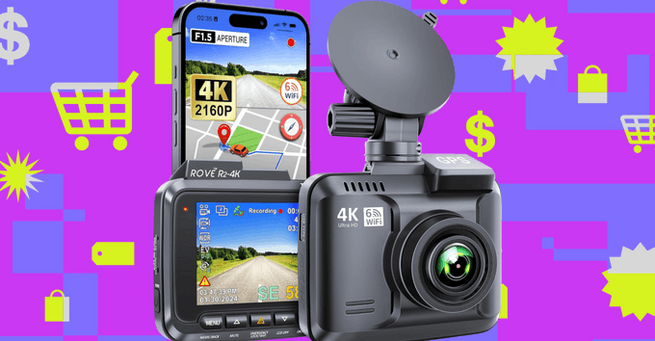 Rove R2-4K Dash Cam Now $48 Off on Amazon