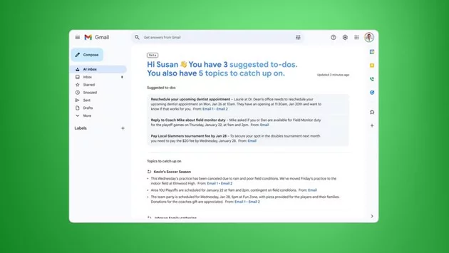 Gmail AI: Gemini Inbox Summaries & Writing Tools